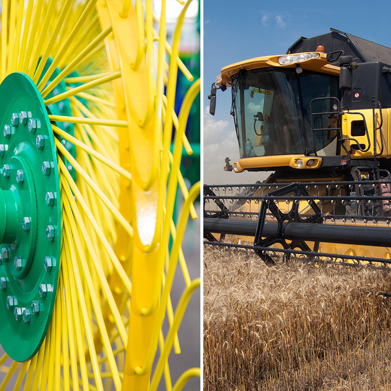 Ricambi per falciatrici e mietitrebbie